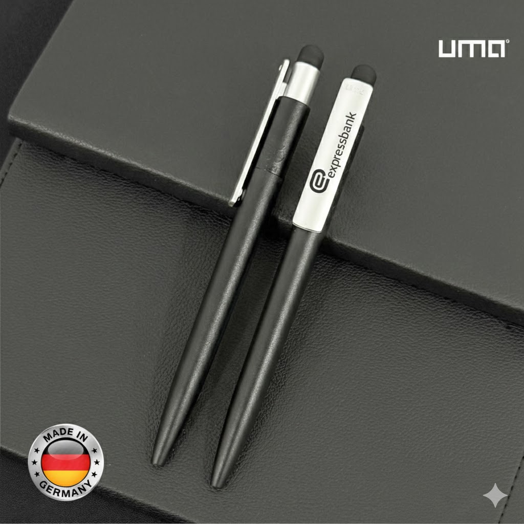 Qələm UMA plastik Pro F Touch 0002 qara